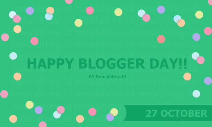 Selamat hari blogger nasional!! Semoga jumlah blogger-blogger pecundang segera berkurang, Aamiin ....